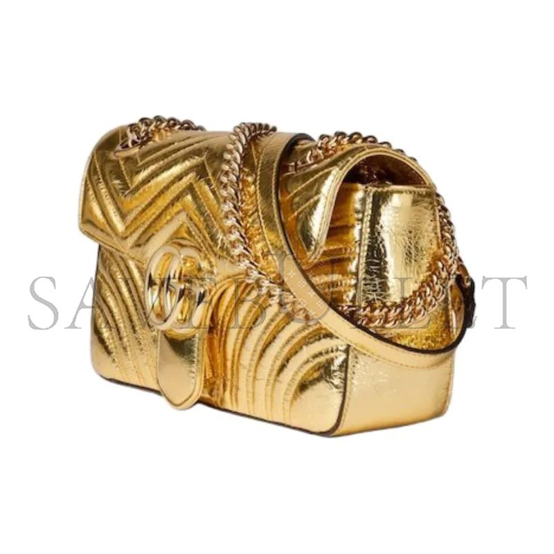 GUCCI GG MARMONT MEDIUM SHOULDER BAG 443497 (26*15*7cm)